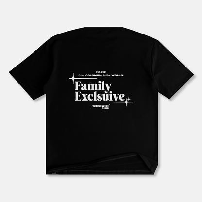 Camiseta Family Exclsuive - Negra