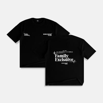 Camiseta Family Exclsuive - Negra