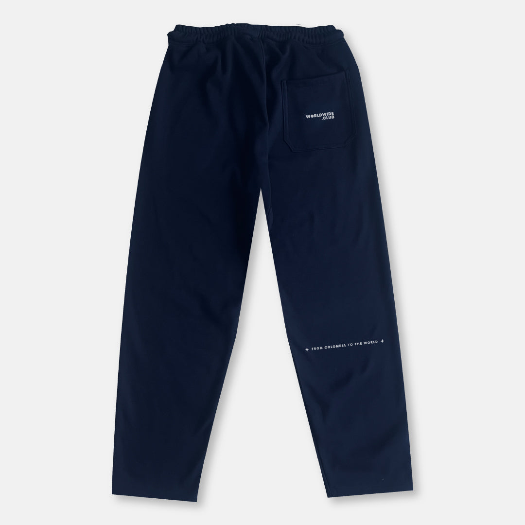 Joggers Recto Classic - Azul Índigo