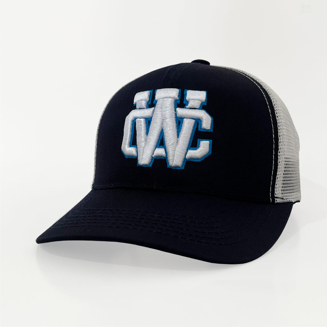 Gorra Trucker WC - Azul/Blanco