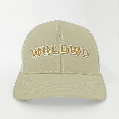 Gorra Trucker WRLWD - Marfil